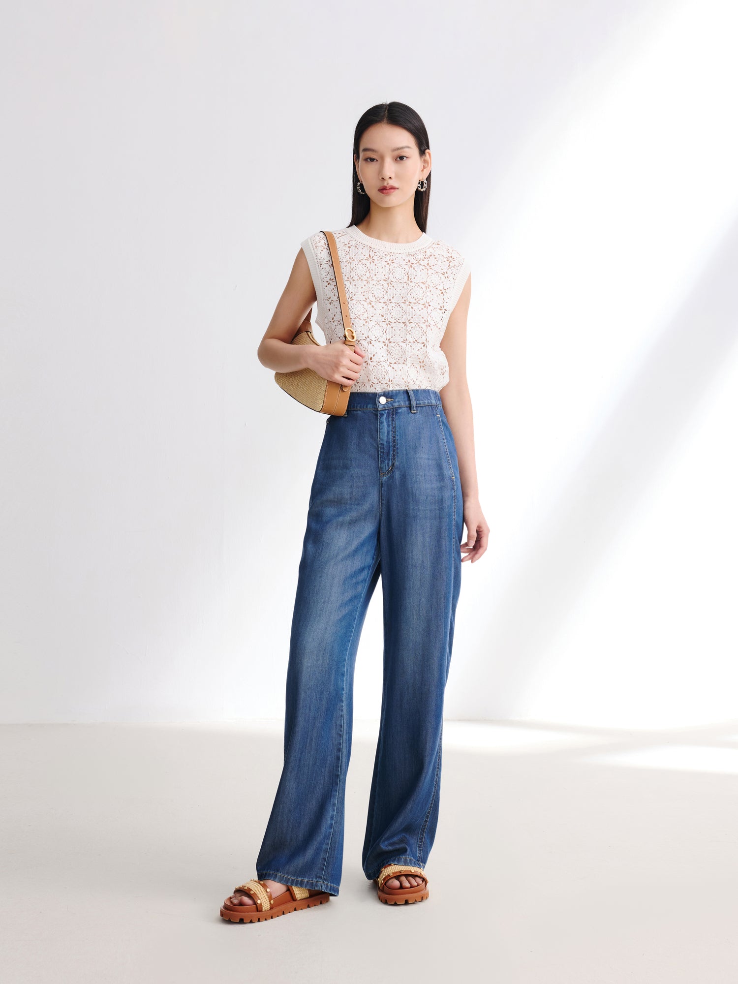 Vintage Straight-Leg Jean | Blue