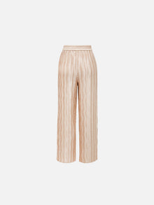 Pleated Straight Leg Pants | Golden