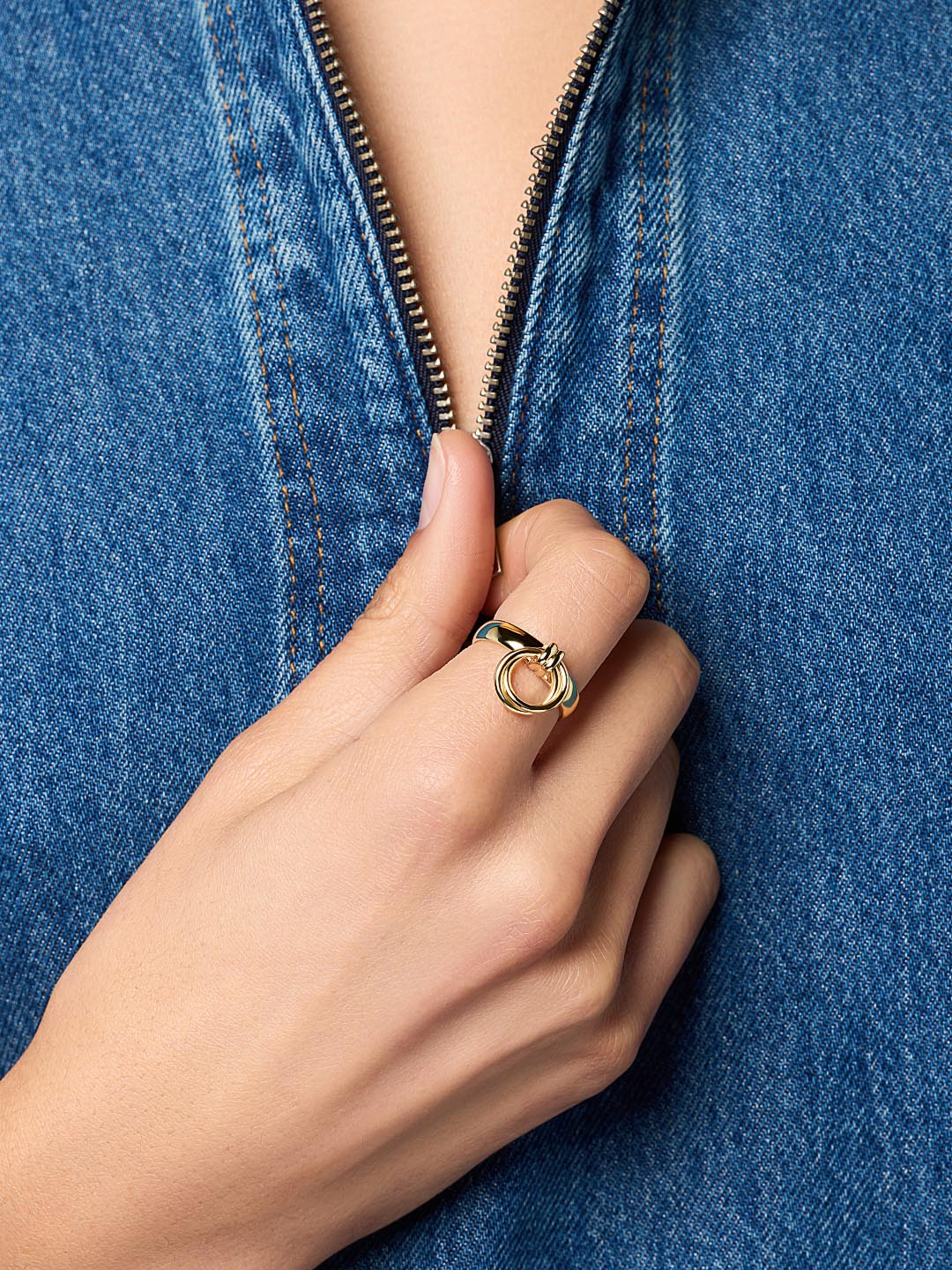 Grayson Band Ring | 14K Gold Plated