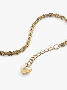 Lisa Twisted Chain Bracelet | 14K Gold on Brass
