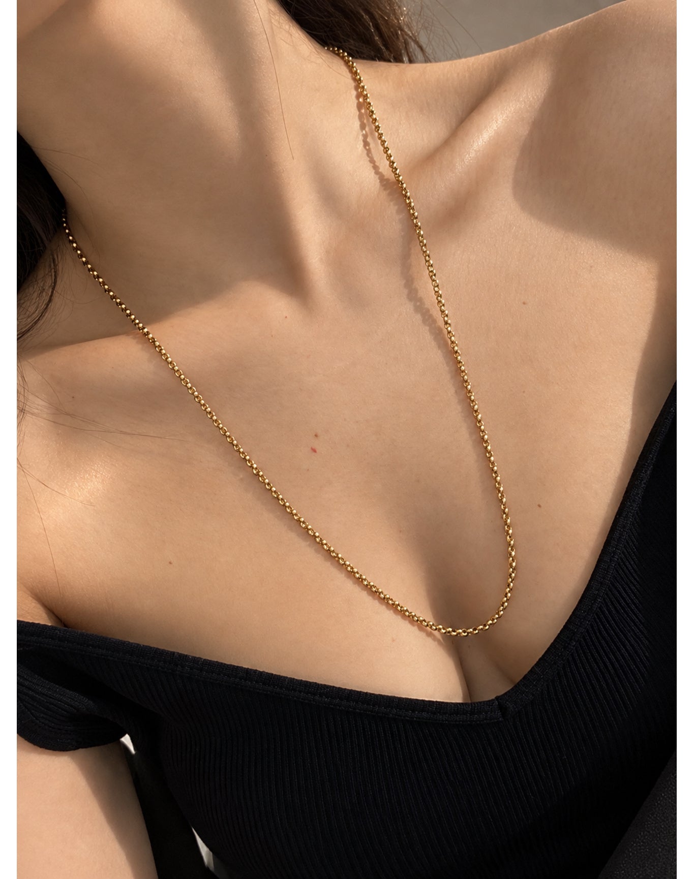 30" Rolo Chain Necklace | Silver