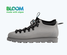 Side view of a Native Shoes Adults Fitzsimmons Citylite | Pigeon Grey/ Pigeon Grey/ Jiffy Black Footwear