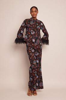 Pisa Pant | Marcel Black Coral