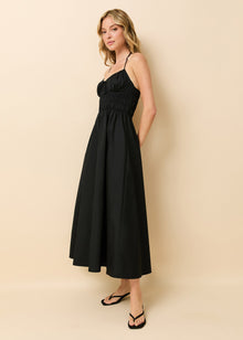 Lolita Dress Noir - Solid & Striped