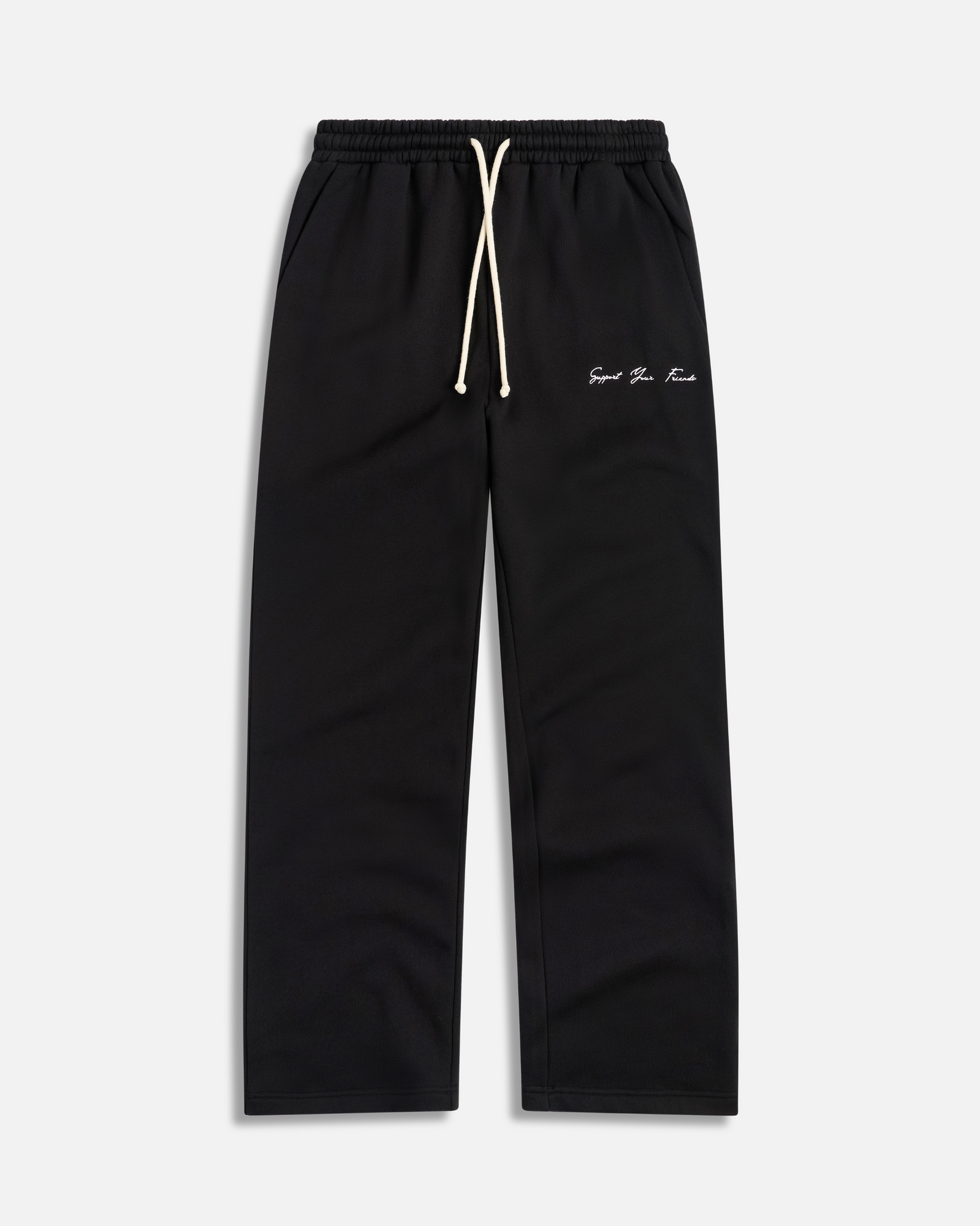 Black SYF Straight Leg Sweatpant | Black