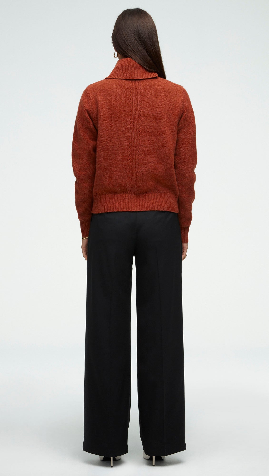 Chunky Turtleneck in Wool-Cashmere | Auburn