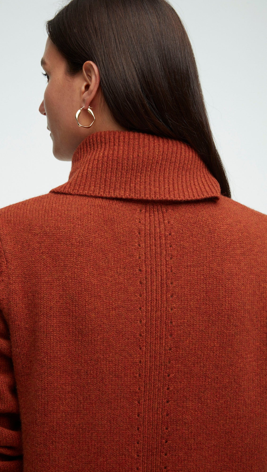 Chunky Turtleneck in Wool-Cashmere | Auburn