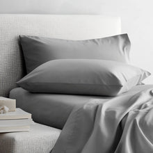 Luxe Australian Sateen Sheet Set | Full | Concrete Gray