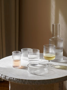 Ripple Glasses | Set of 4 | Clear