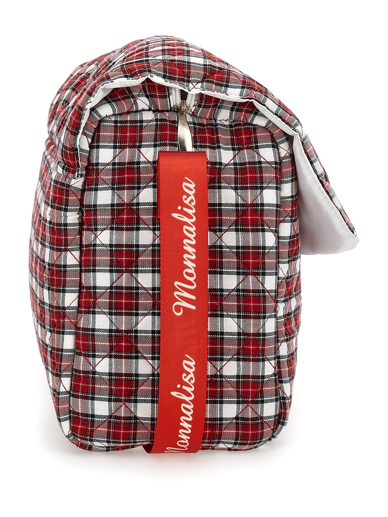 Girls | Tartan Nursery Bag | Red/Cream