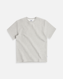 Waffle Oversized Tee | Heather Grey