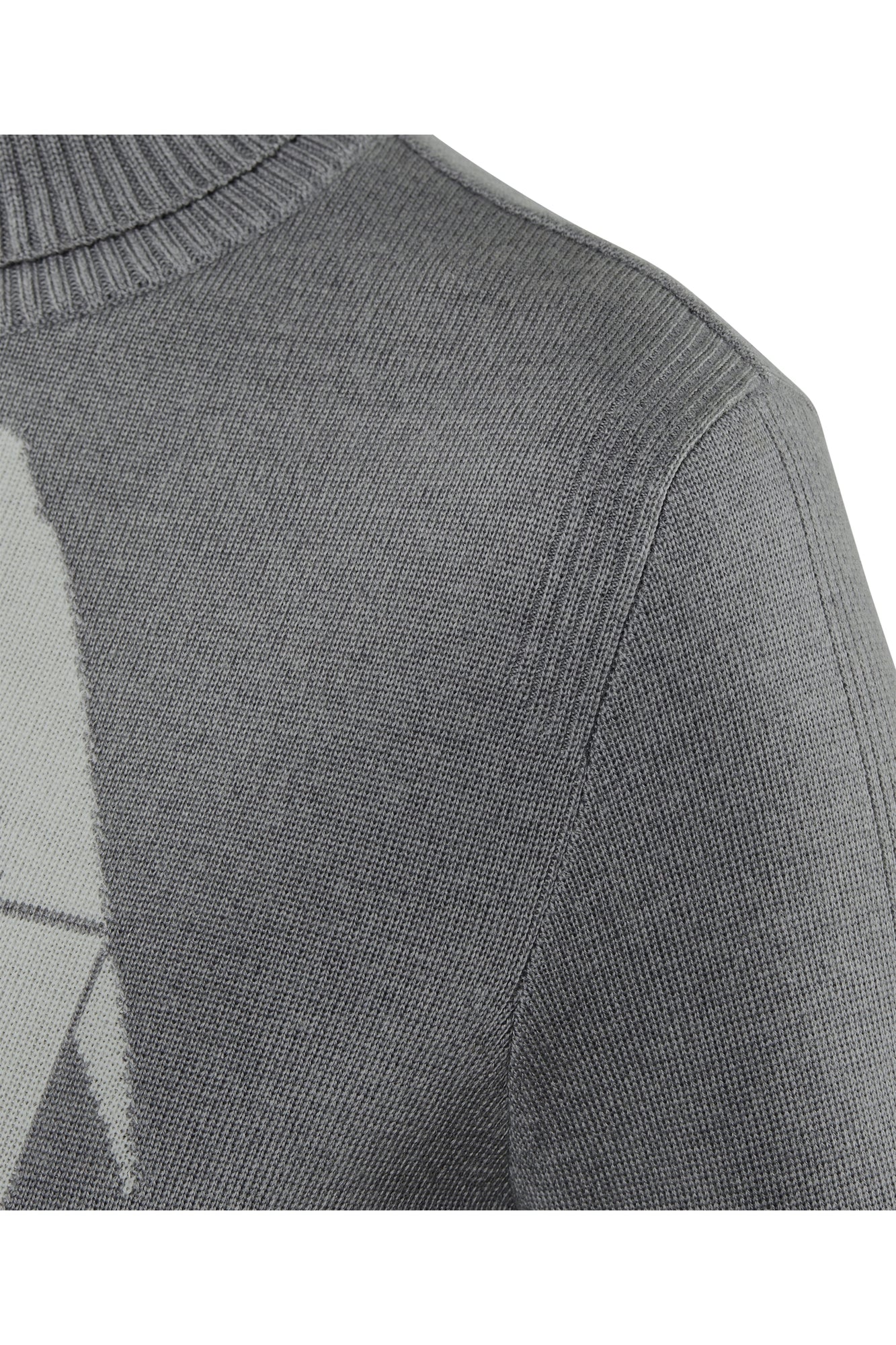 Women | Ski Roll Neck | Grey-Heath