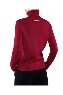 Women | Ski Roll Neck | Red