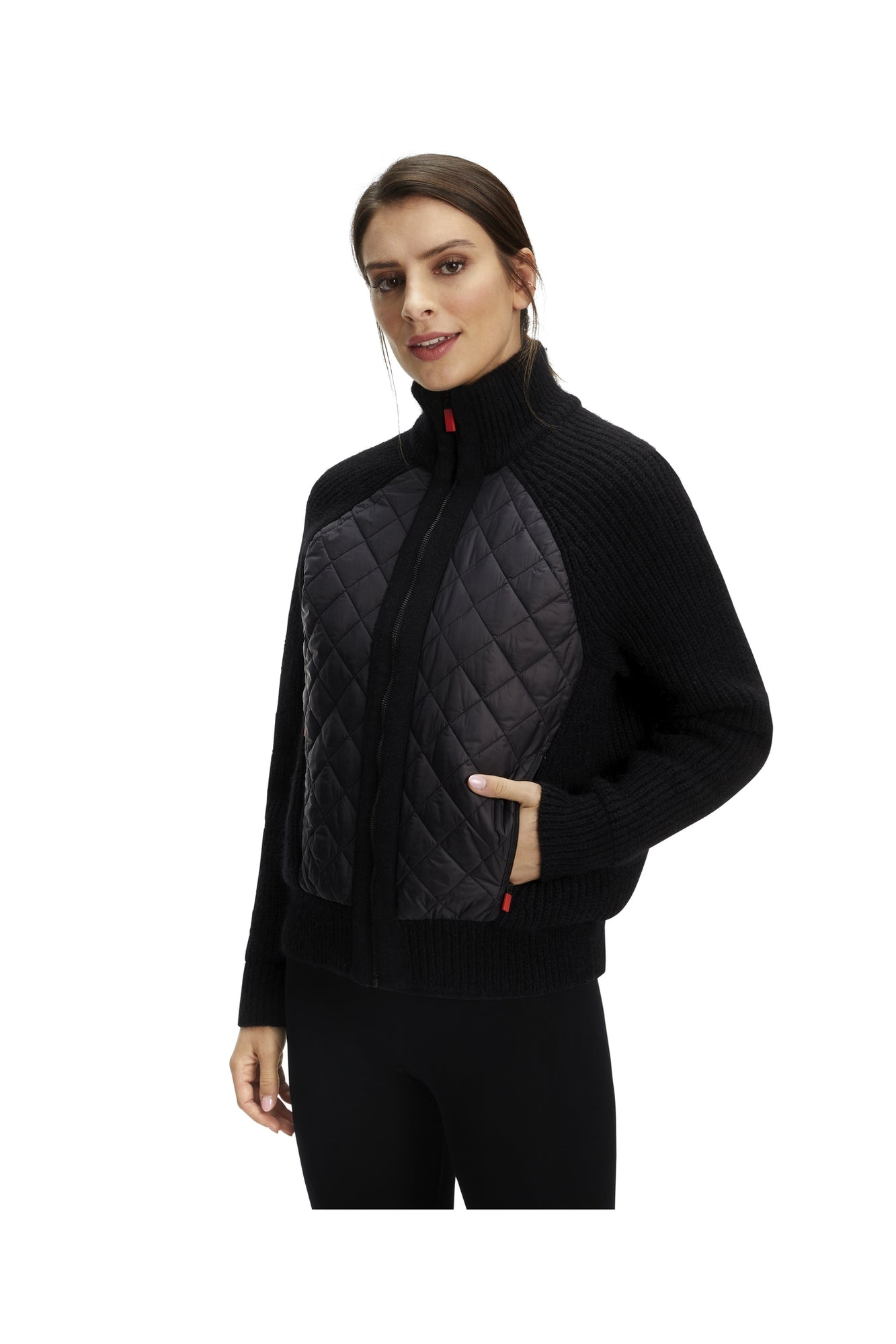 Women | SK Quilted Jacket | Black