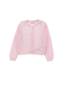Girls | Cotton Cardigan | FairyTale Pink