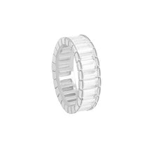 The Baguette Eternity Band | 18KT Gold Vermeil & Sterling Silver