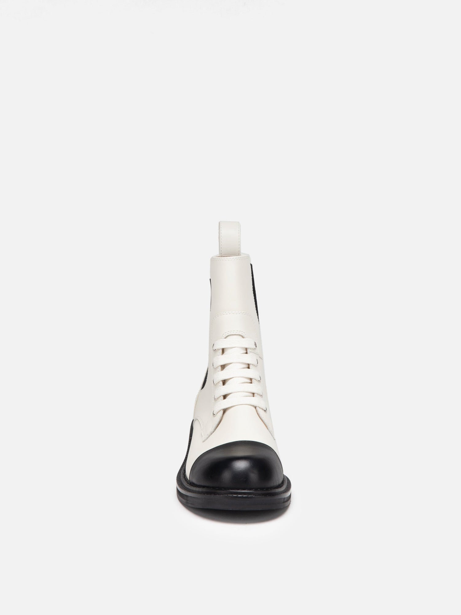 Color-Block Boot | White