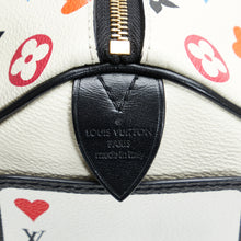 Louis Vuitton Pre-Owned Monogram Game On Speedy Bandouliere 25 | Women | White x Multi