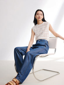 Vintage Straight-Leg Jean | Blue