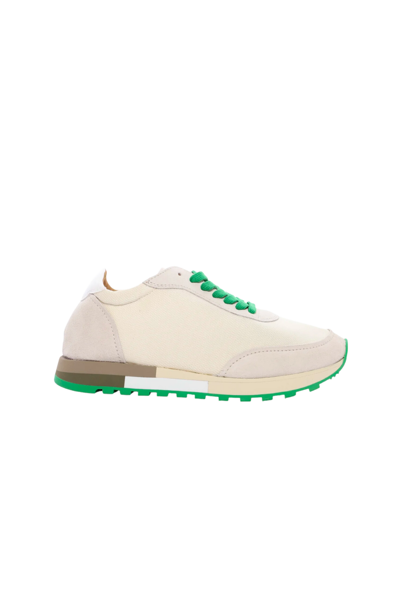 THE ROW Cream Owen Sneakers