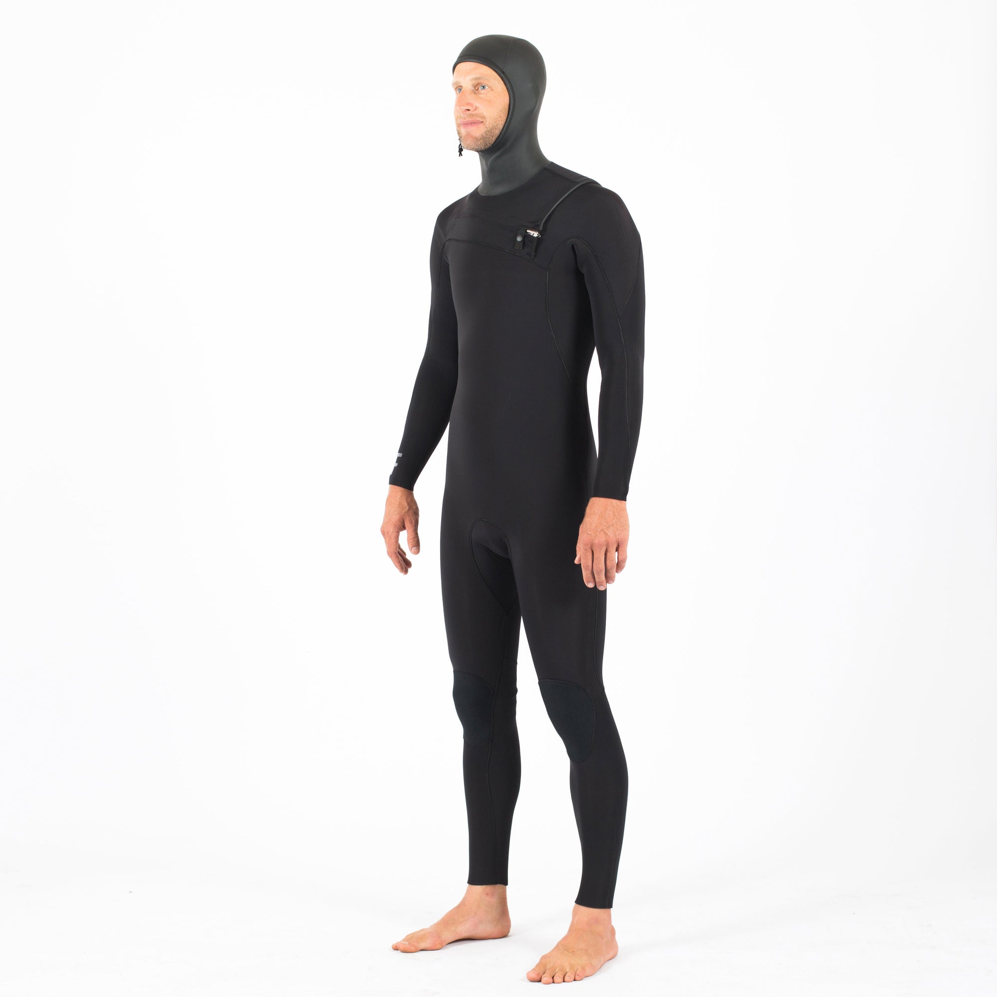 Unisex | FERAL Hooded 3mm+ Wetsuit | Black