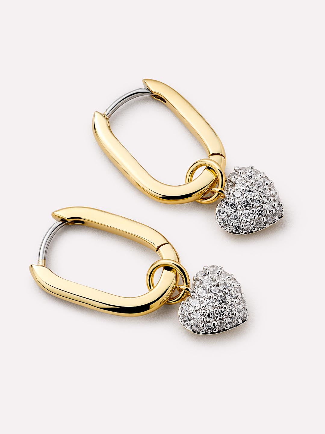 Ellery Drop Earrings | 14K Gold on Brass | Cubic Zirconia