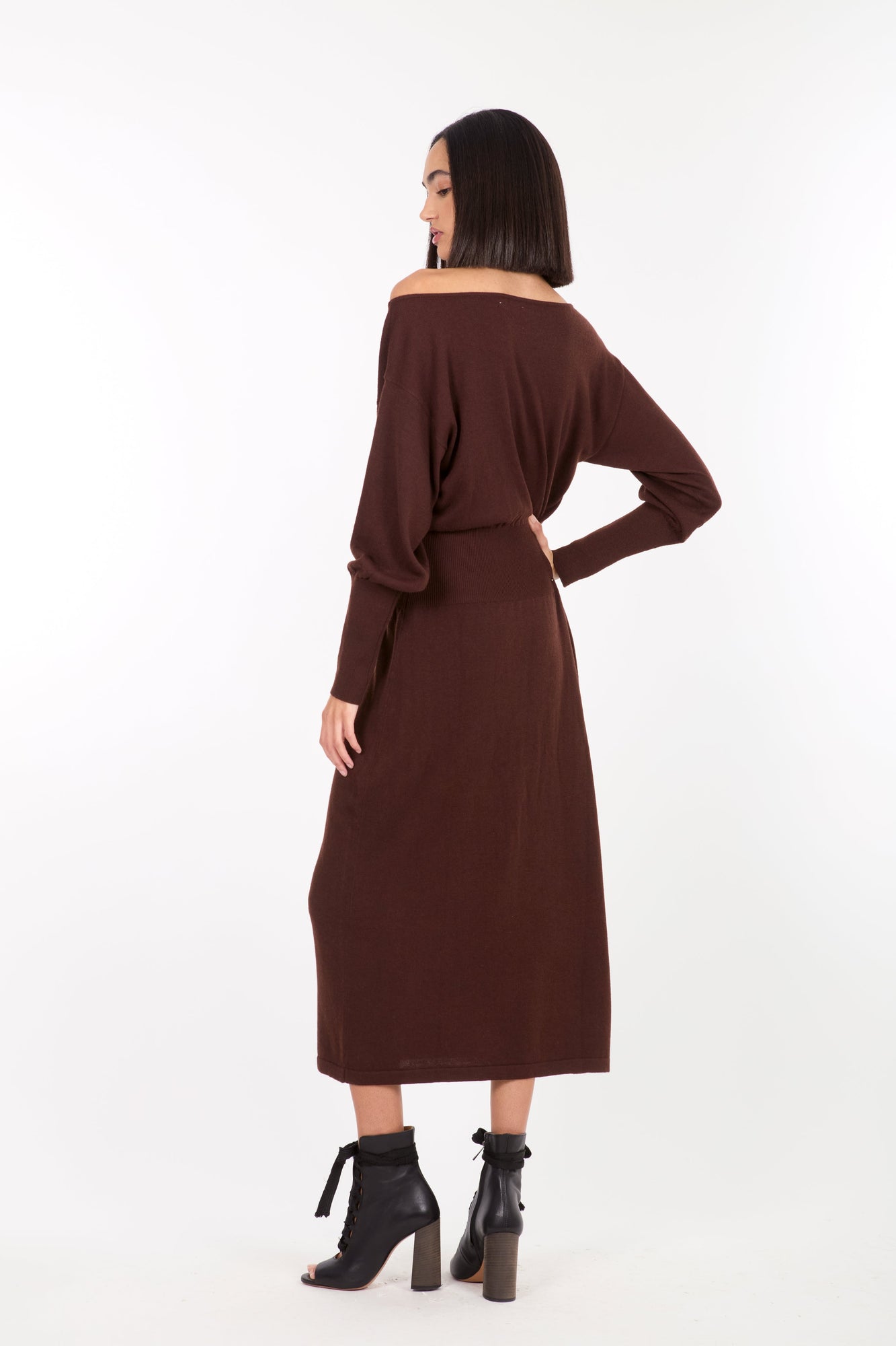 Morgan Dress | Chocolate