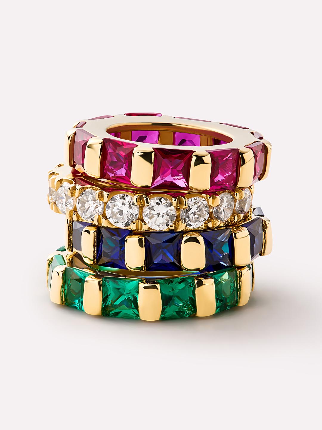 Ruby Zeno Charm | 10K Solid Gold | Ruby