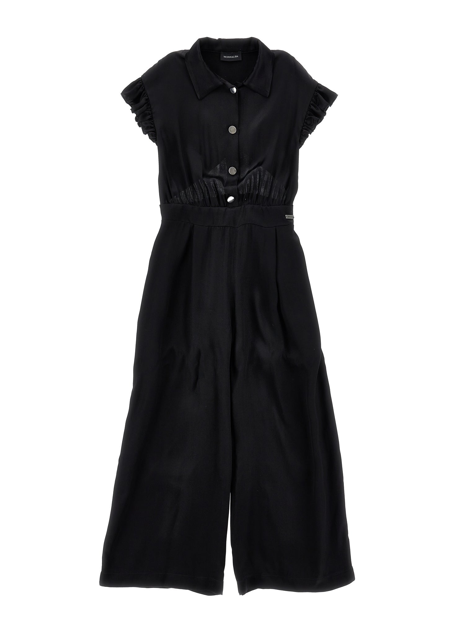 Girls | Satin Jumpsuit | Black