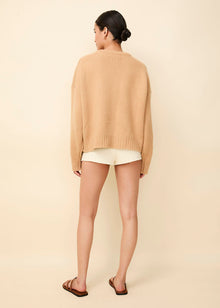 The Reva Cashmere Sweater - Solid & Striped