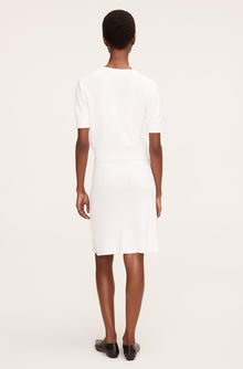 Mini Boucle Skirt | Blanc