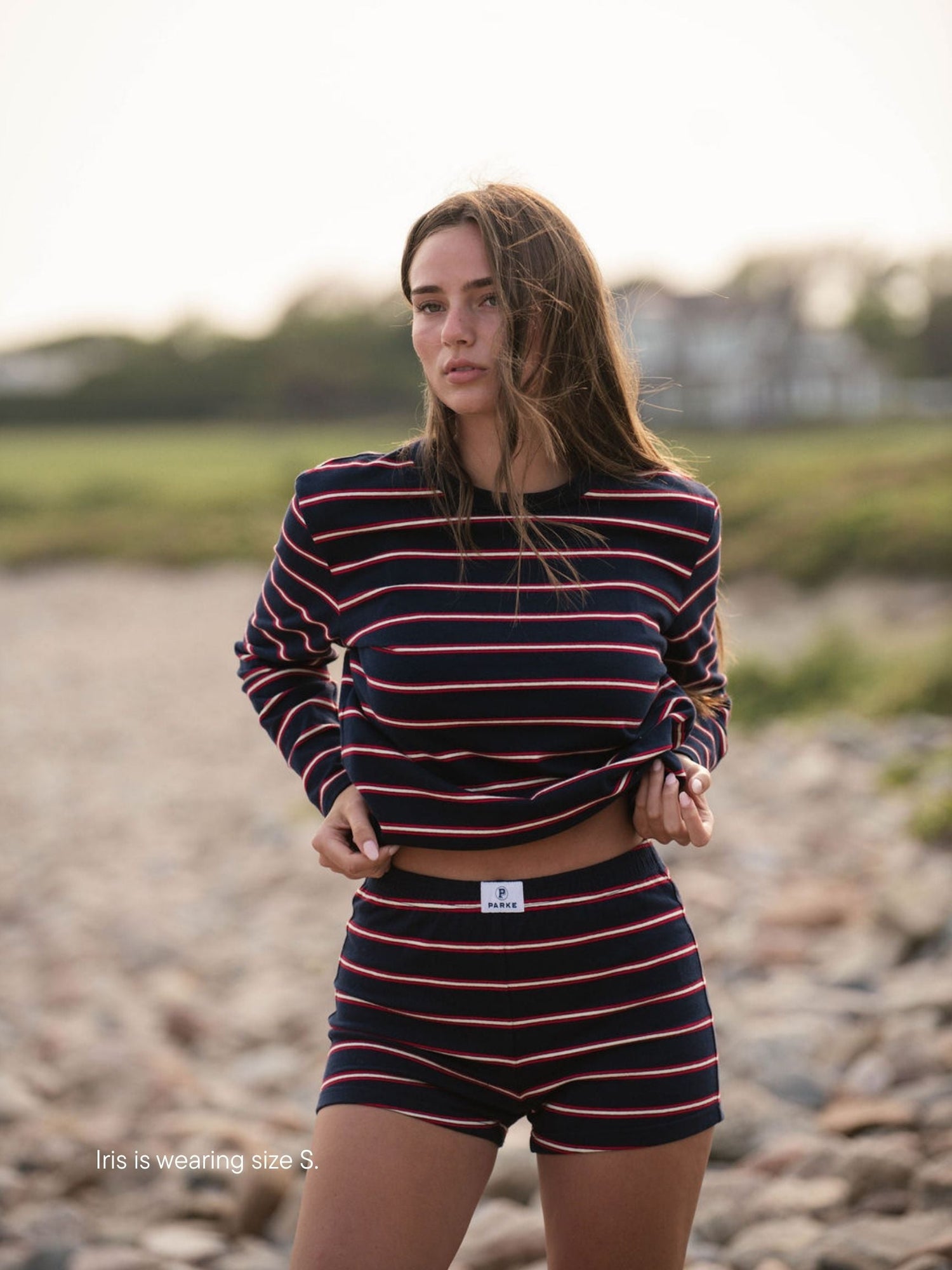 navy stripe
