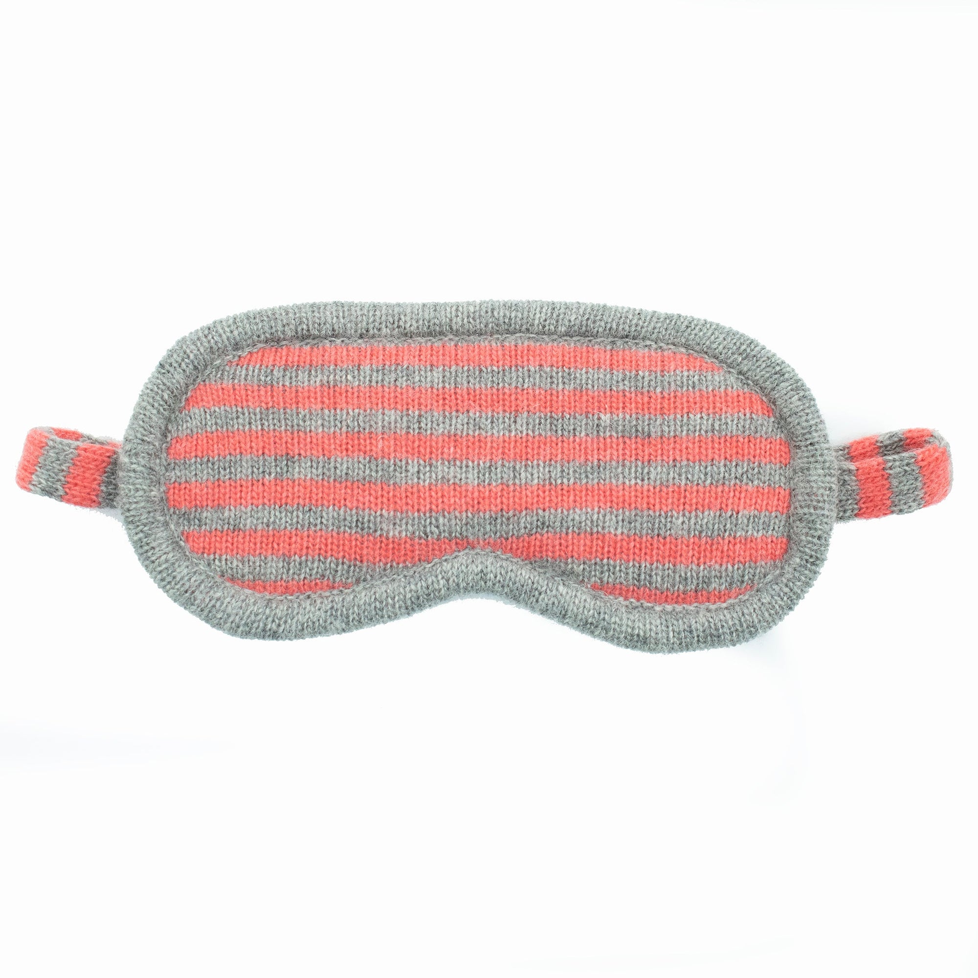 Eyemask In Striped Design | Raspberry