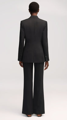 Chelsea Blazer in Stretch Crepe | Black