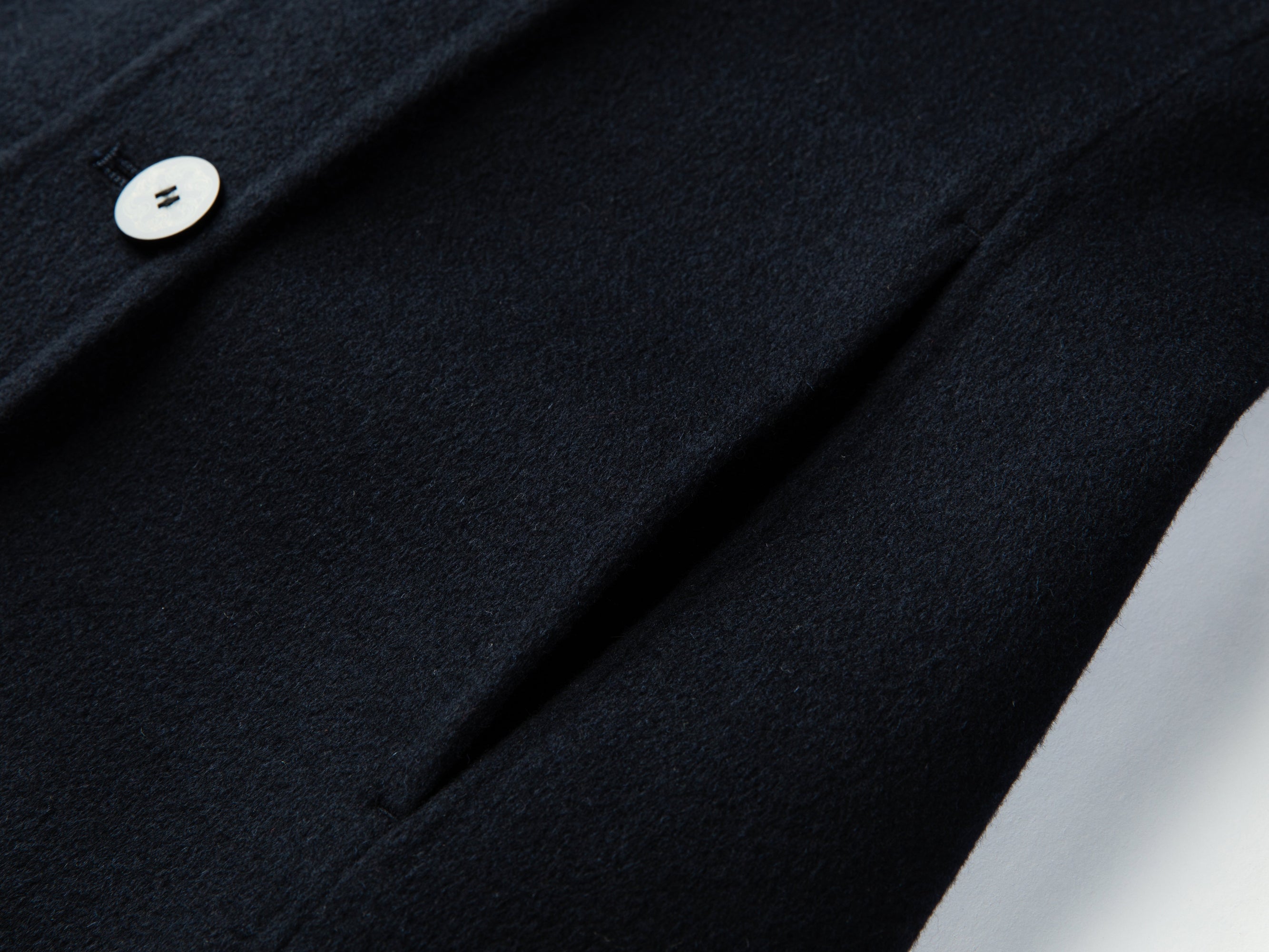 Ngari Cashmere Coat | Navy