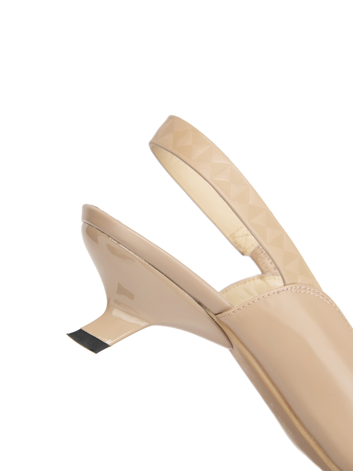 Pointed-Toe Heel | Camel
