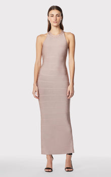 Halter Crystal Gown | Bare