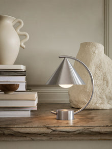 Meridian Lamp | UL | Brushed Steel