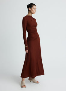 Harlow Dress | Burgundy