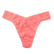 Signature Lace Original Rise Thong | Paloma Pink