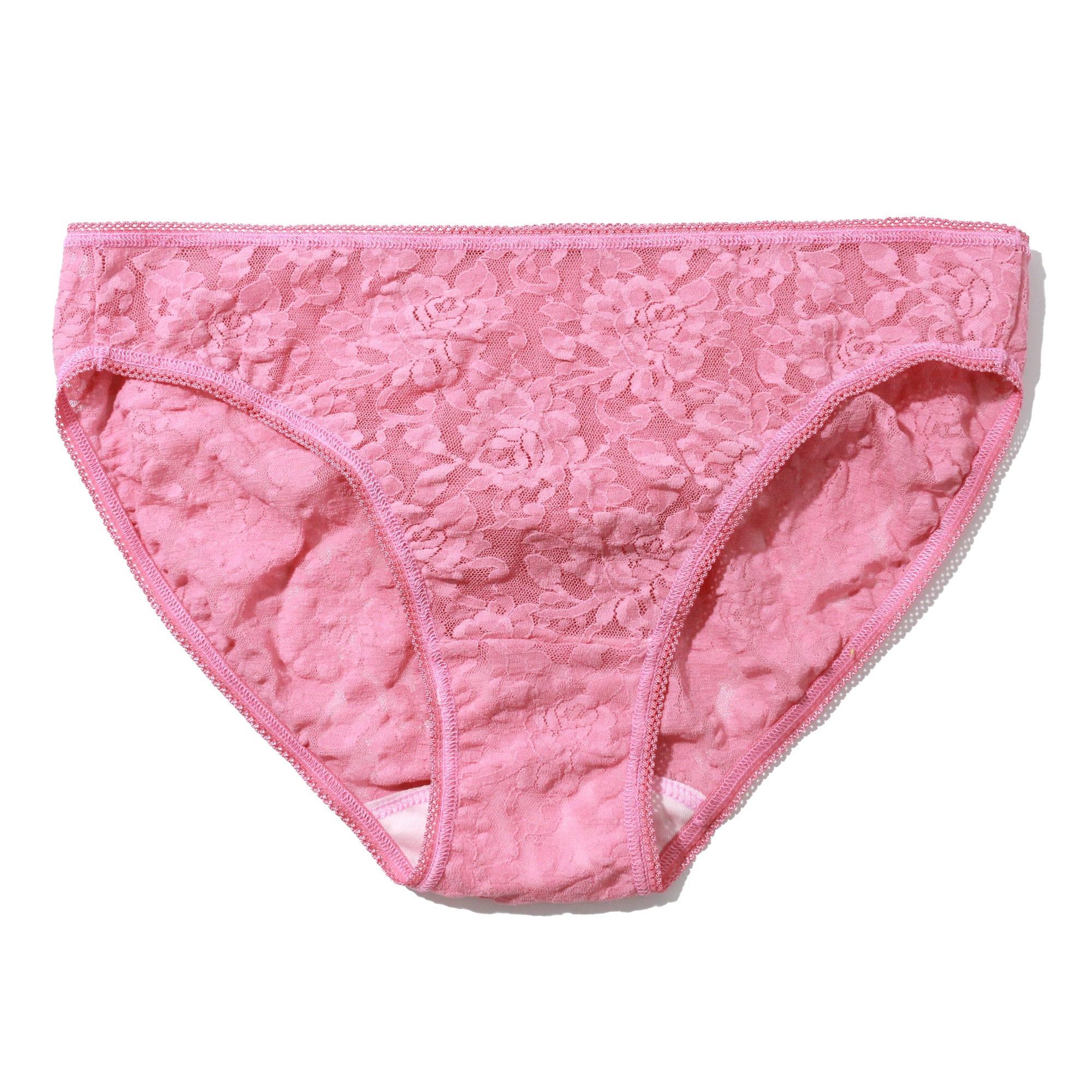 Signature Lace Bikini | Tea Cake (Pink)