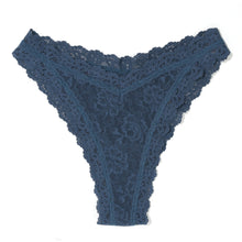 Signature Lace Tanga | Deep Waters (Blue)