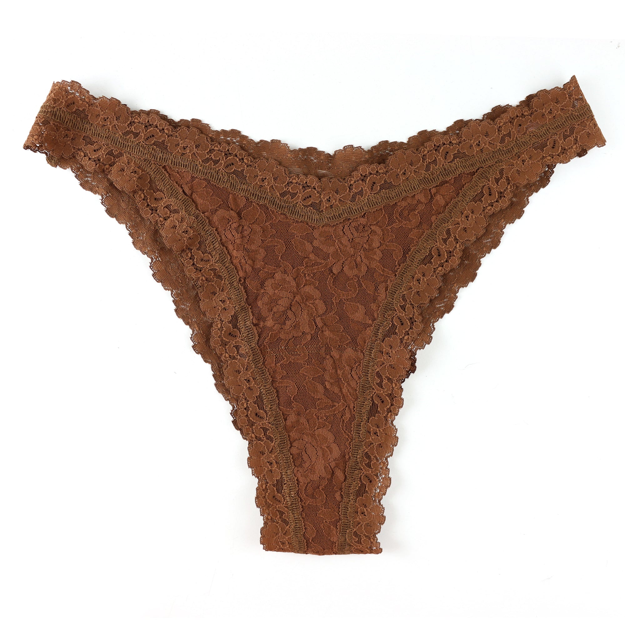 Signature Lace Tanga | Macchiato