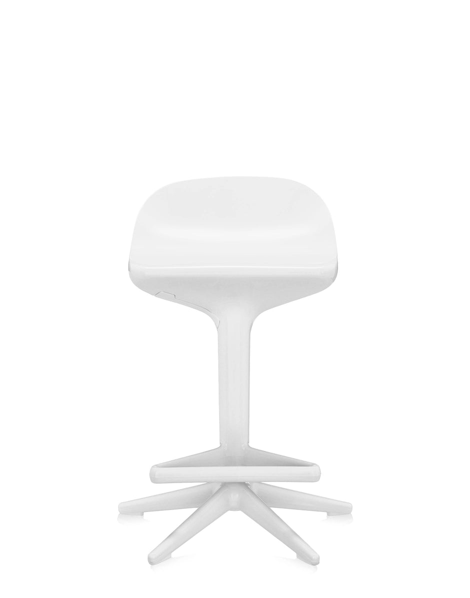 Spoon Stool | Single | White
