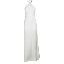 Halter Maxi with Chain | Ivory