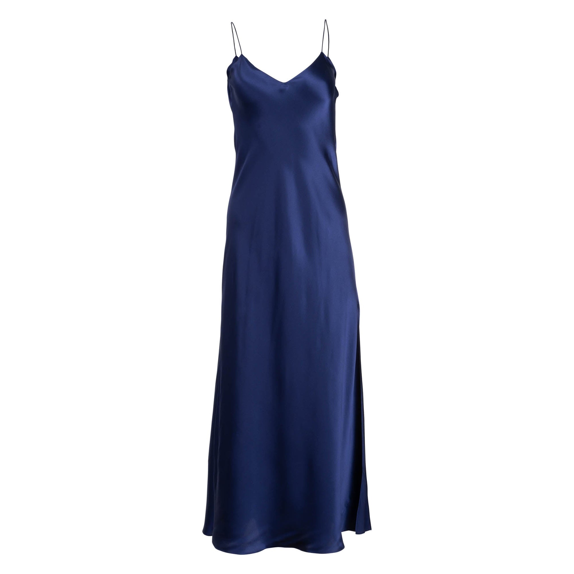 Maxi Slip Dress | Navy