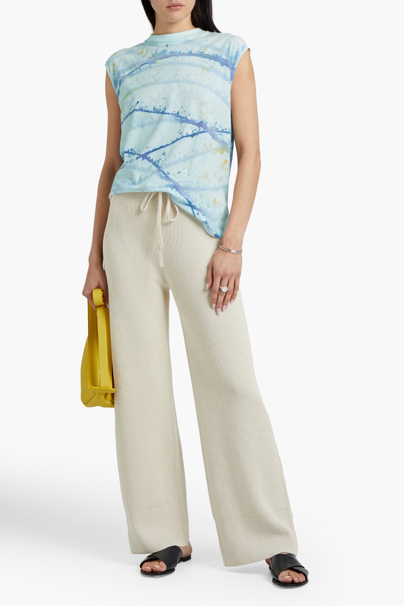 Women | Raquel Allegra | Sleeveless Top | Sky Blue