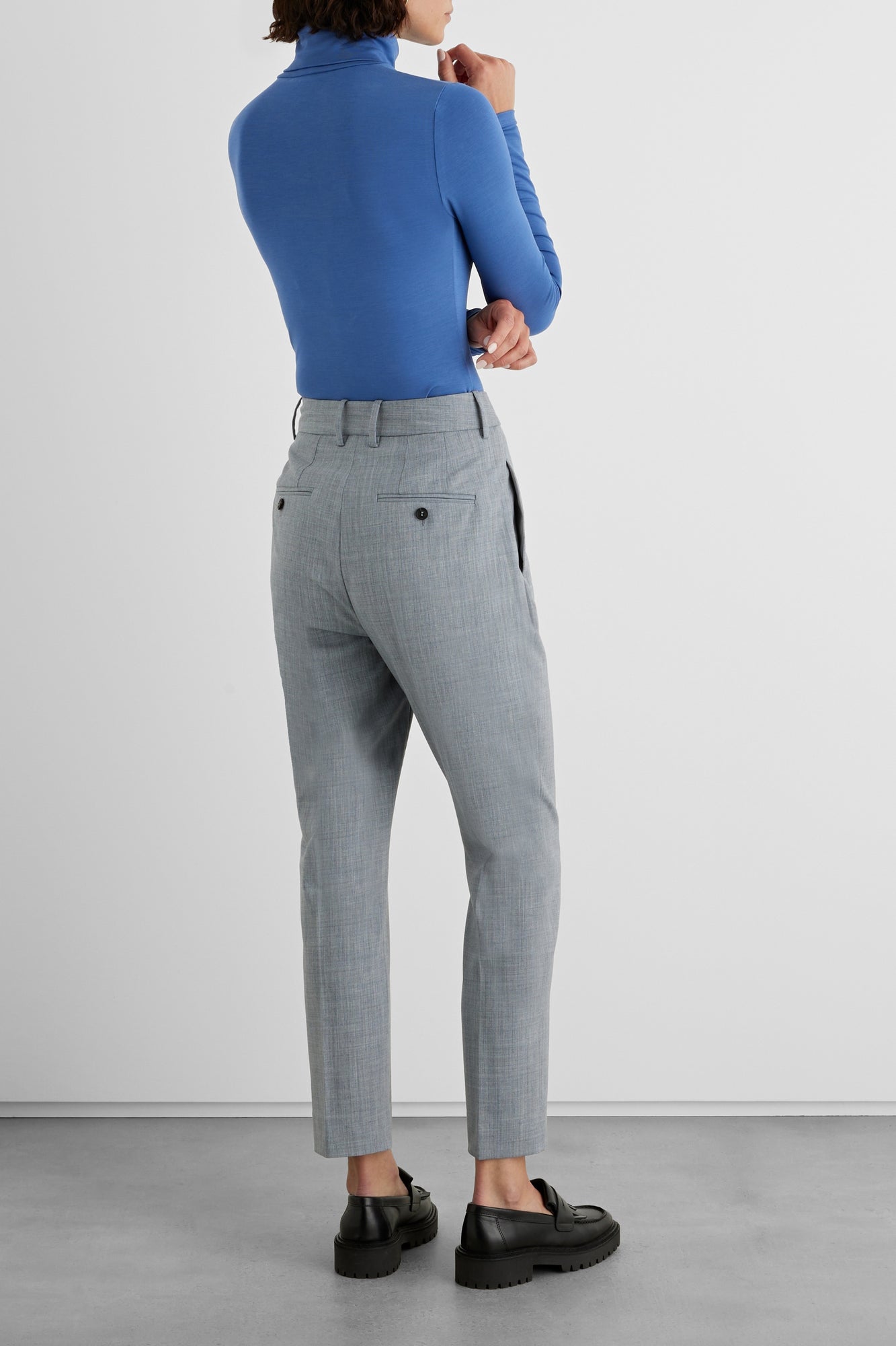 Women | Iris & Ink | Long Sleeved Top | Blue
