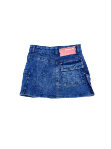 Girls | Denim Mini Skirt | Indigo Denim