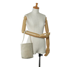 The Row | Pre-Owned Small N/S Park Suede Tote | Brown/Beige